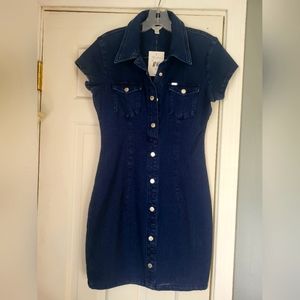 NWT Guess Denim Mini Dress